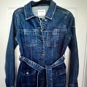 Old Navy Denim Jacket with belt